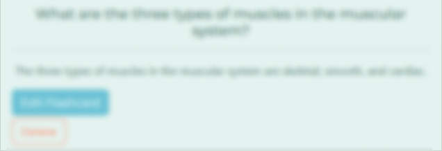 Blurred Flashcard Image